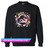 Floral Jurassic Park T-Rex Sweatshirt (GPMU)