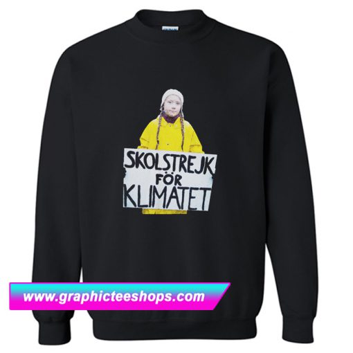Greta Thunberg Dark Toon Sweatshirt (GPMU)