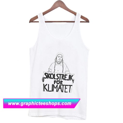 Greta Thunberg – Sketch Art Tanktop (GPMU)