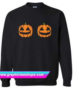 Halloween Pumpkin Boobs Sweatshirt (GPMU)