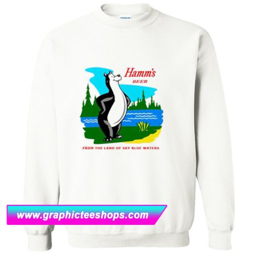 Hamm’s Beer Bear Lake Sweatshirt (GPMU)