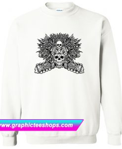 Jaguar Skull Mask Sweatshirt (GPMU)