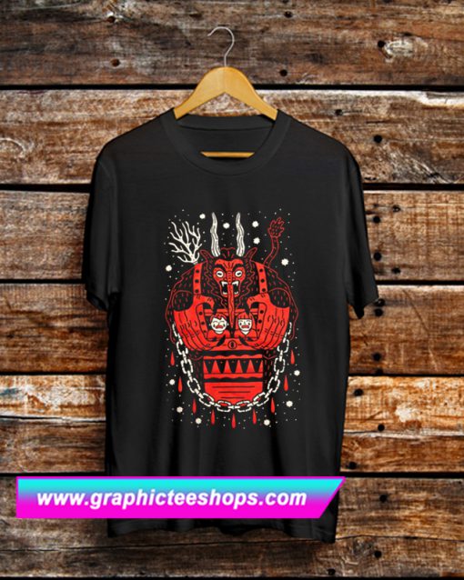 Krampus St Nicholas Santa Claus T Shirt (GPMU)