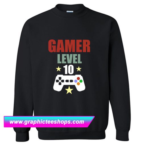 Level 10 Games art Sweatshirt (GPMU)