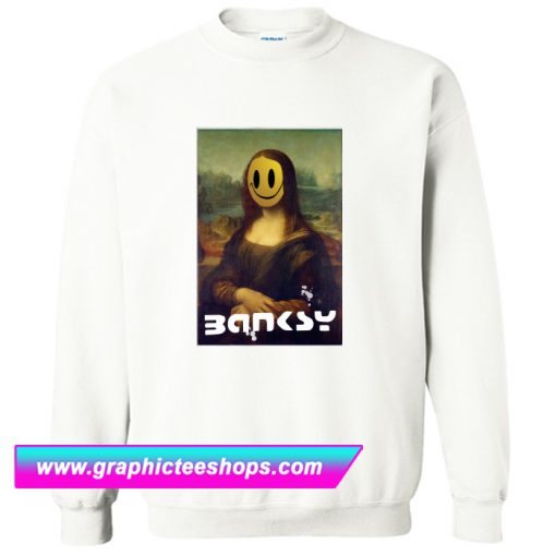 Mona Lisa Banksy Sweatshirt (GPMU)