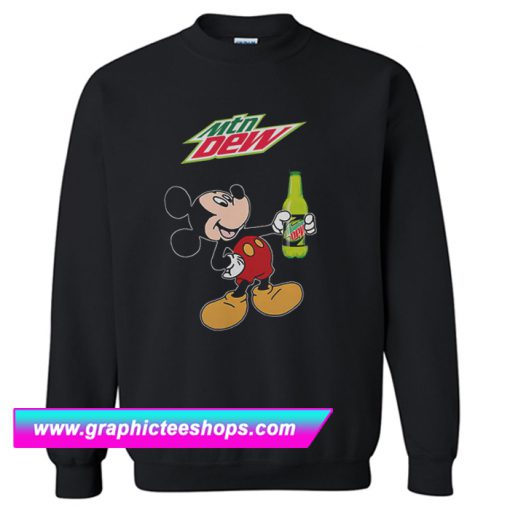 Mountain Dew Mickey Mouse Sweatshirt (GPMU)