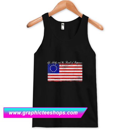 Patriotic American Flag Tanktop (GPMU)