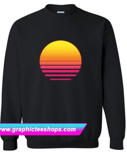 Retro Sunset 80s Sweatshirt (GPMU)