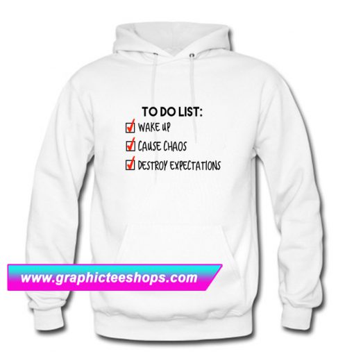 To Do List Hoodie (GPMU)