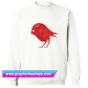 Vogel In Rot Sweatshirt (GPMU)