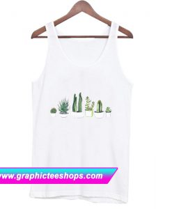 Watercolour Cacti & Succulents Tanktop (GPMU)