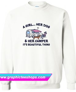 A Girl Her Dachshund Dog Sweatshirt (GPMU)