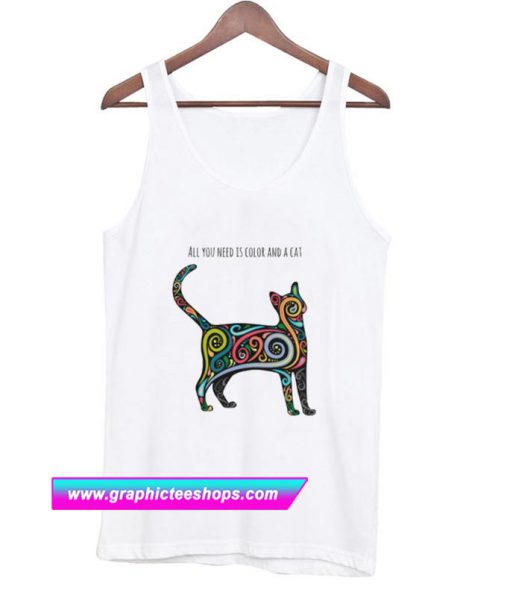 All You Need Is Color And A Cat Tanktop (GPMU)