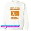David Bowie Old Wave New Wave Silkscreened Sweatshirt (GPMU)