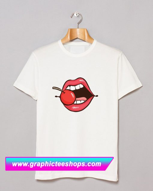 Lips Cherry T Shirt (GPMU)