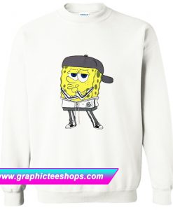 Pondering Spongebob Drawstring Sweatshirt (GPMU)