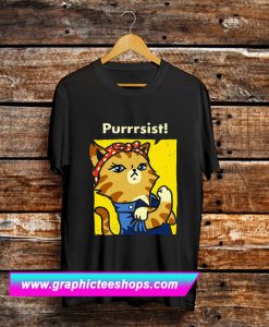 Purrsist T Shirt (GPMU)