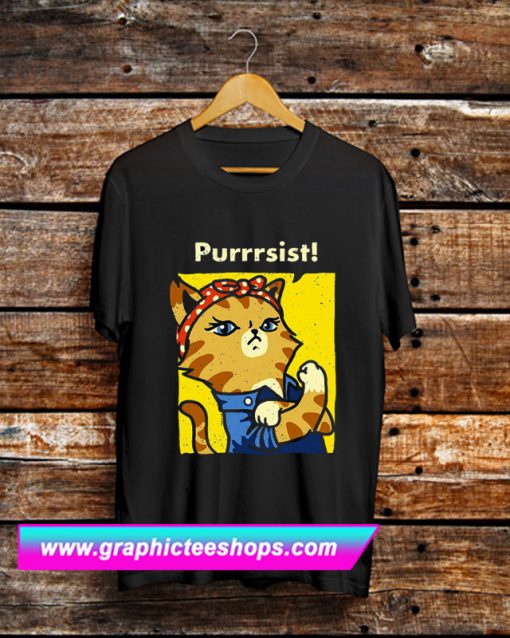 Purrsist T Shirt (GPMU)