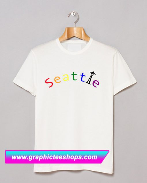 Seattle Pride Rainbow Arch T Shirt (GPMU)