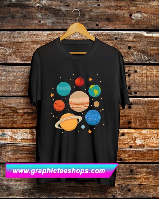 Solar System Planets T Shirt (GPMU)
