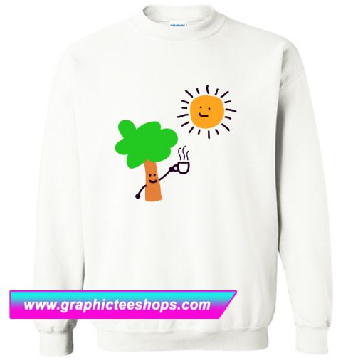 The tree has a coffee Sweatshirt (GPMU)