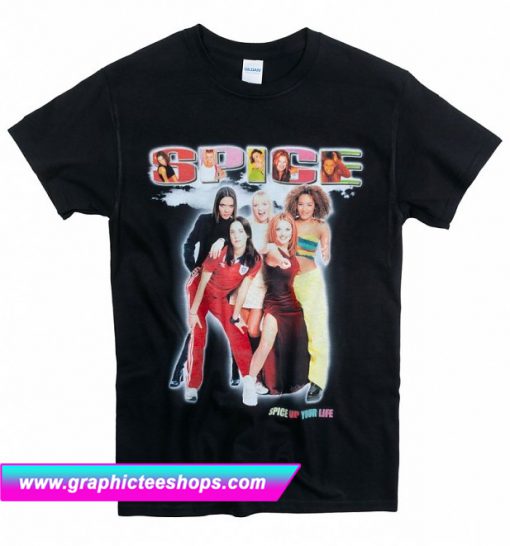 Black Spice Girls T Shirt (GPMU)