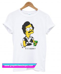 Escobart Bart Simpson Pablo Escobar T Shirt (GPMU)