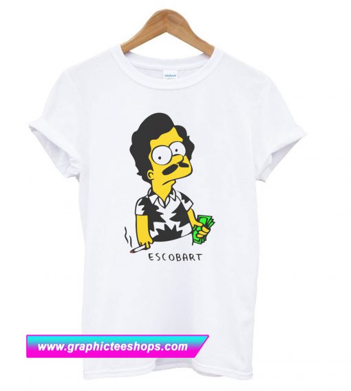 Escobart Bart Simpson Pablo Escobar T Shirt (GPMU)