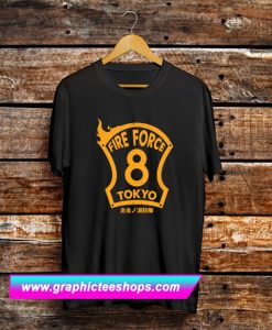 Fire force 8th Company T Shirt (GPMU)