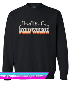 Fort Worth Skyline Vintage Sweatshirt (GPMU)