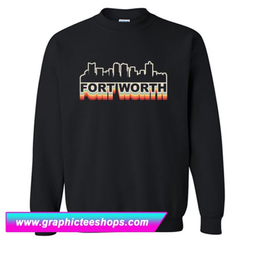 Fort Worth Skyline Vintage Sweatshirt (GPMU)