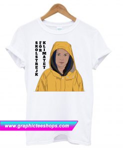 Greta Thunberg White T Shirt (GPMU)