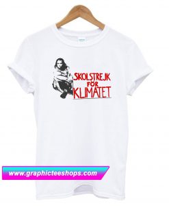 Greta Thunberg – skolstrejk för klimatet T Shirt (GPMU)