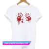 Halloween Bloody Hands T Shirt (GPMU)