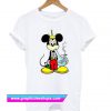 Mickey Mouse Smoking a Bong Marijuana 420 Stoner Weed T Shirt (GPMU)