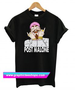 Post Malone Pink Hat T Shirt (GPMU)