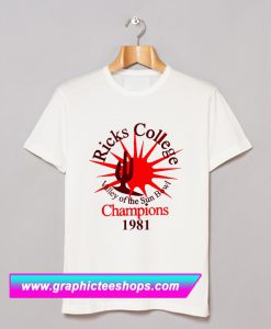 Ricks College T Shirt (GPMU)