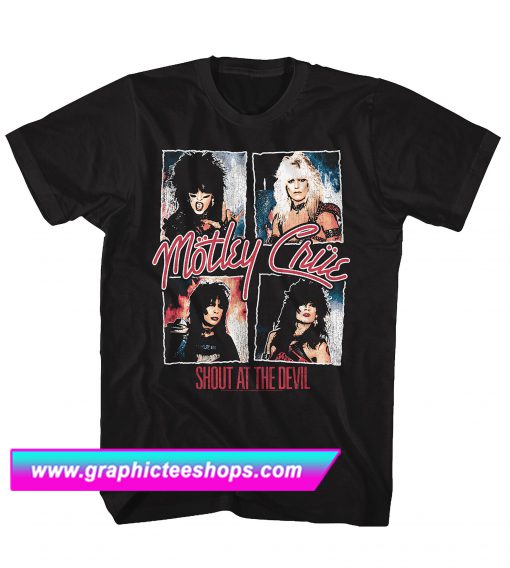 Shout At The Devil Motley Crue T Shirt (GPMU)