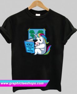 World Domination for Unicorns T Shirt (GPMU)