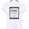 Allen Ginsberg Howl T-shirt (GPMU)