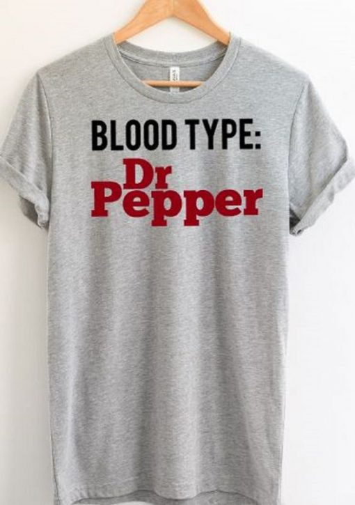 Blood Type Dr Pepper T-shirt (GPMU)