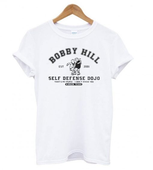 Bobby hill self defense Dojo T-shirt (GPMU)