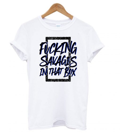 Fucking Savages – New York Yankees T Shirt (GPMU)