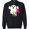 Get Now Pink Ribbon Breast Cancer Awareness With Boo Bee Halloween Sweatshirt (GPMU)