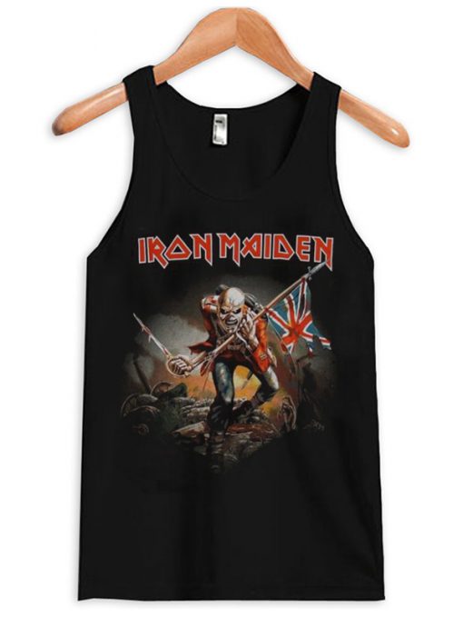 Iron Maiden Trooper British Unisex Tanktop (GPMU)