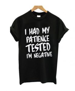 I’m Negative Black T-shirt (GPMU)