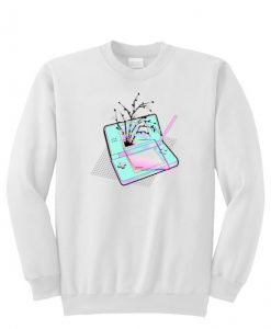 Kokopie Vaporwave Tumblr Aesthetic Nintendo Sweatshirt (GPMU)