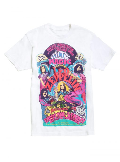 Led Zeppelin UK 1971 Winter Tour T-Shirt (GPMU)