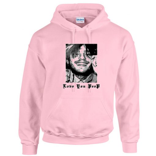 Love You Peep Pink Hoodie (GPMU)