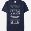 Marvel Father’s Day Avengers Dad Traits T-Shirt (GPMU)